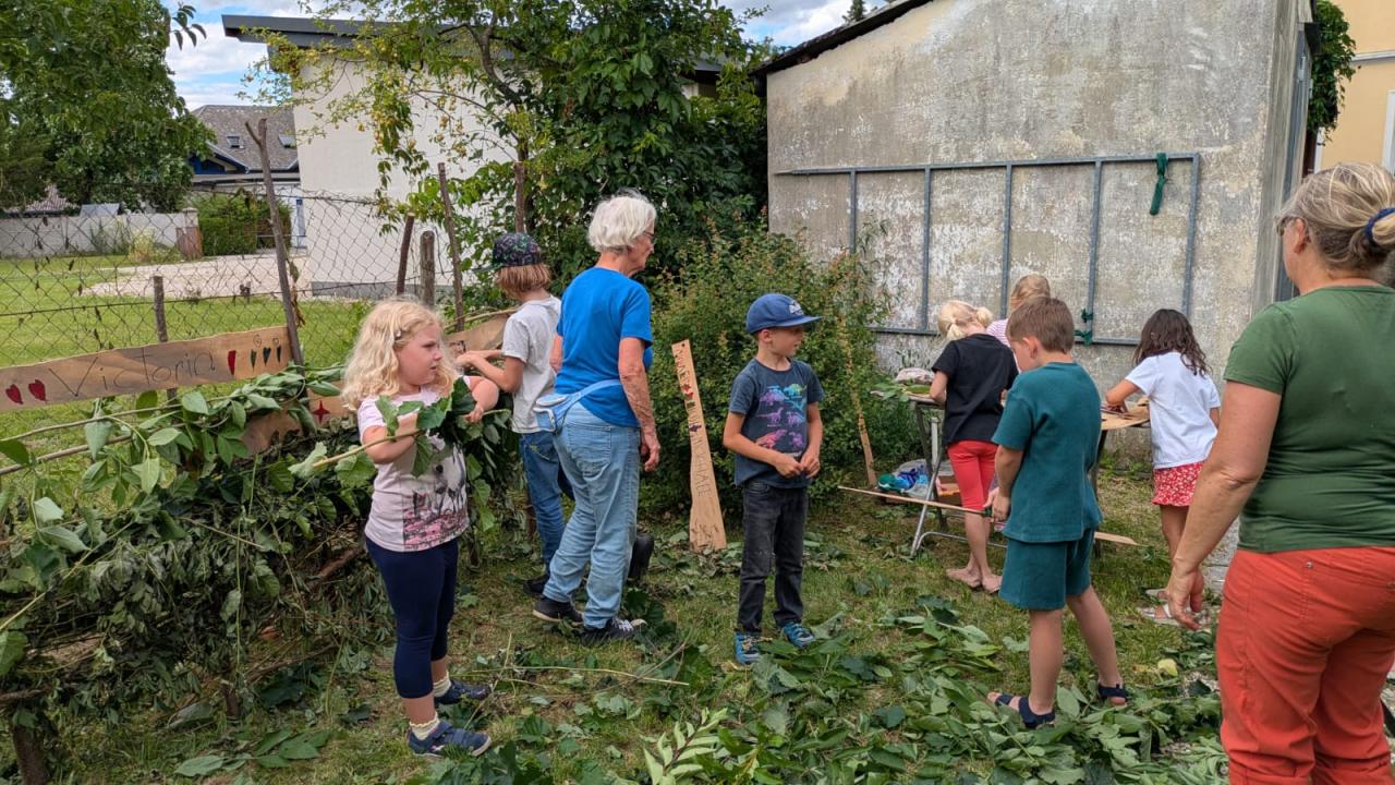 Ferienaktion Naturwerkstatt
