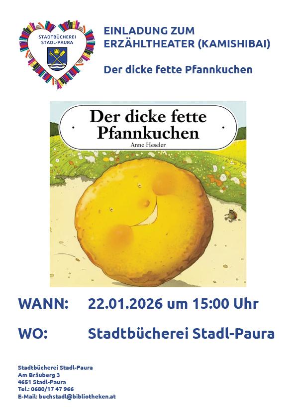Erzähltheater Der dicke fette Pfannkuchen