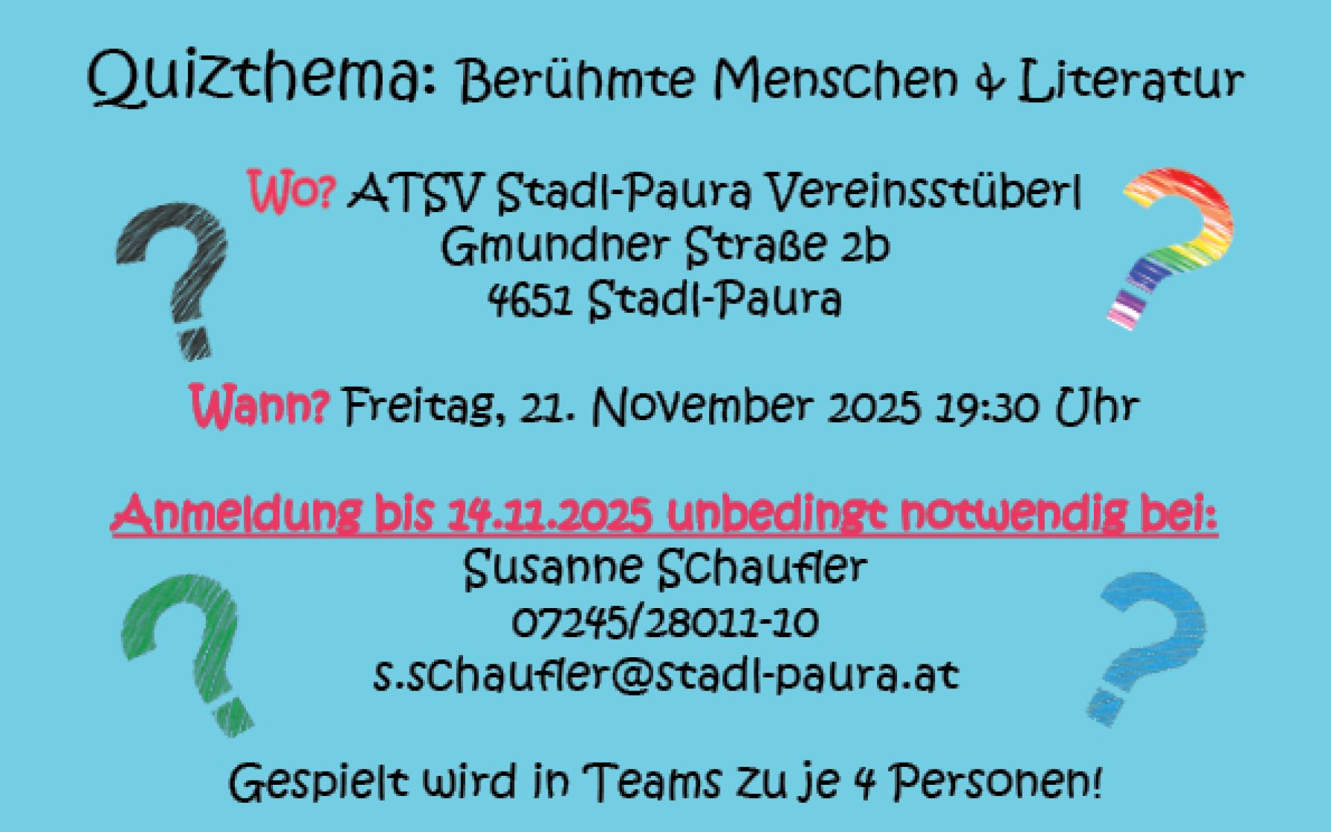 5. Stadlinger Pub Quiz