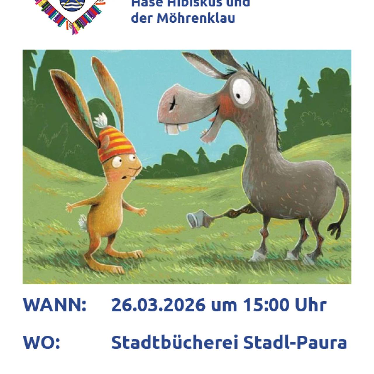 Erzähltheater Hase Hibiskus und der Möhrenklau